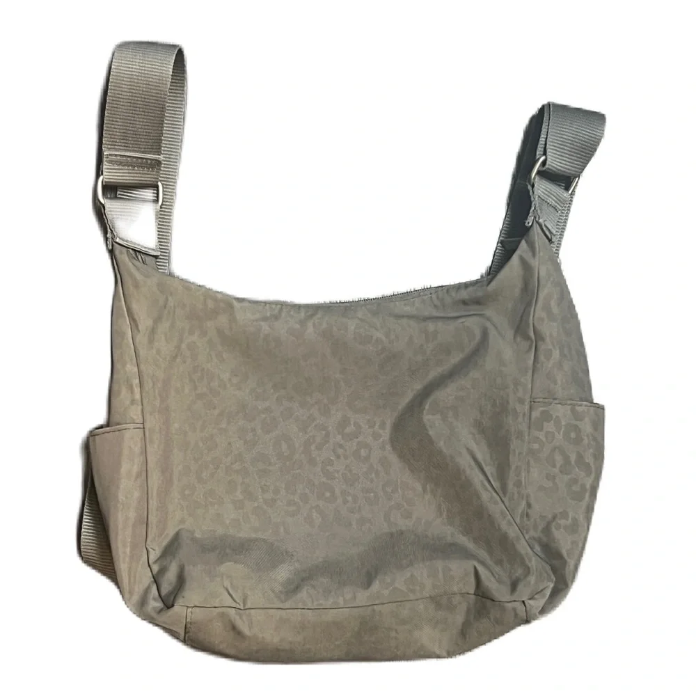 Baggallini Gray animal print Crossbody Bag
